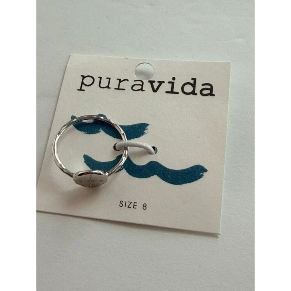 Pura Vida Compass Ring- Size 8